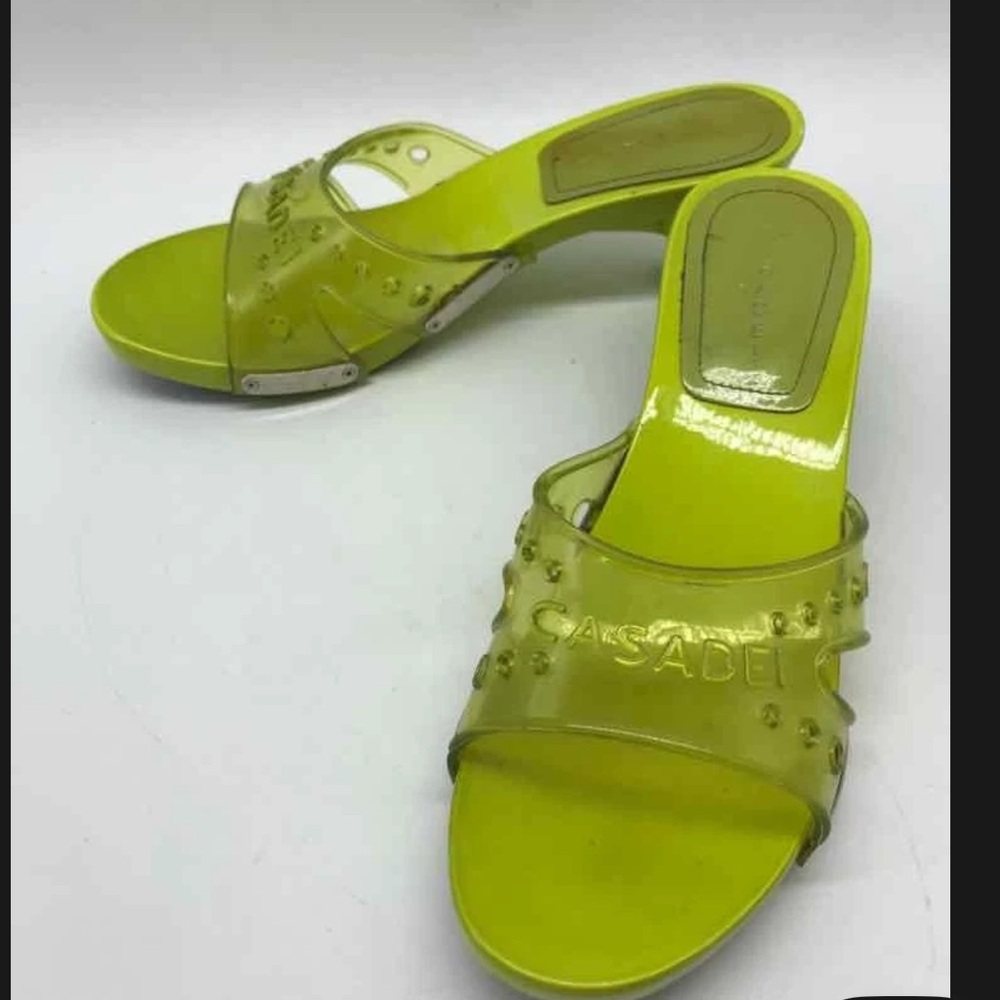 ISO!!!!! Casadei Jelly Slide/Mule Sandals